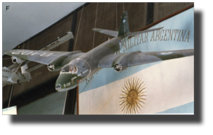 English Electric Canberra. Scratch built in metal by Guillermo Rojas Bazán. Approx. 1:32 scale. Circa 1983.